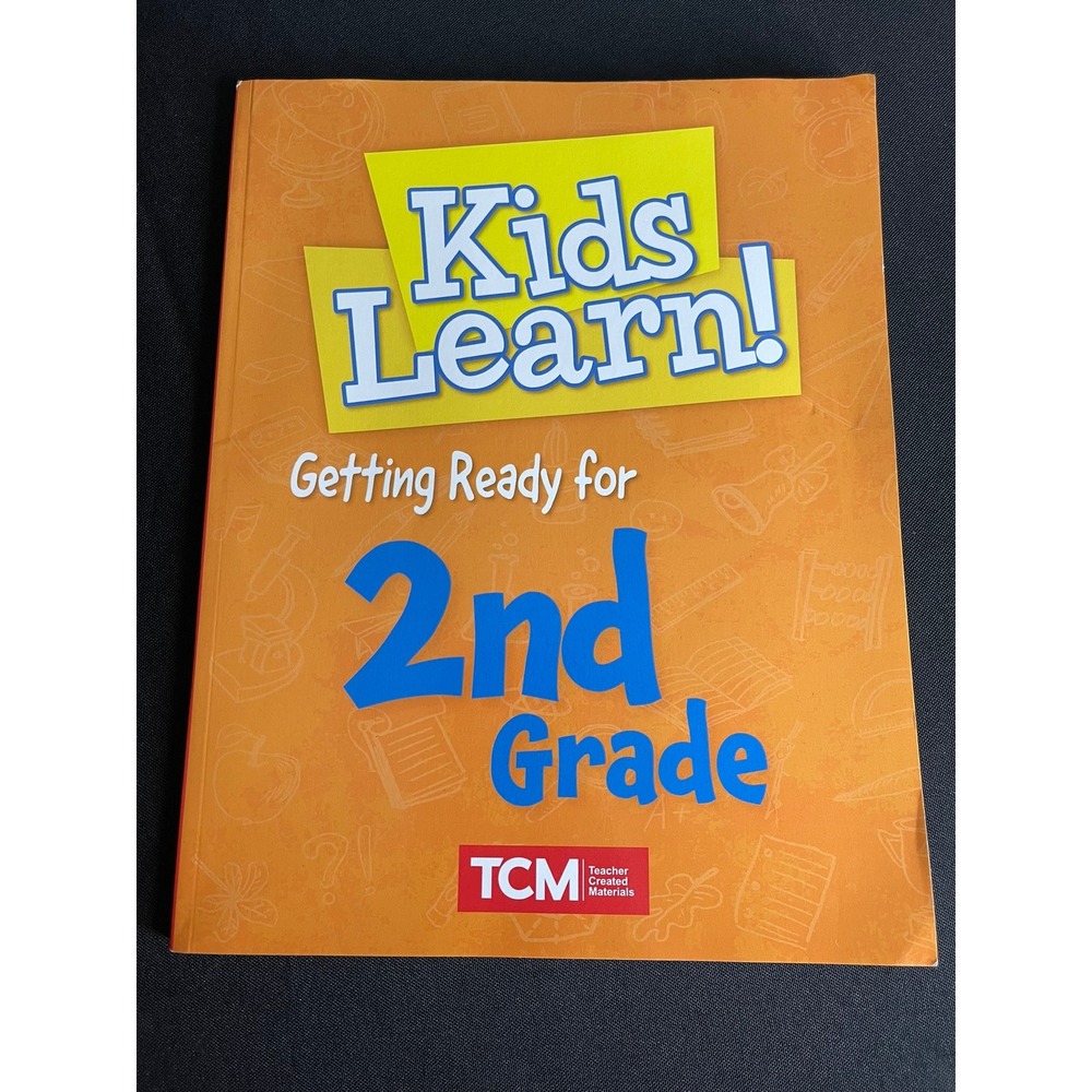 TCM Kids Learn Getting Ready for 2nd Grade Summer Workbook 130256 Reading Math